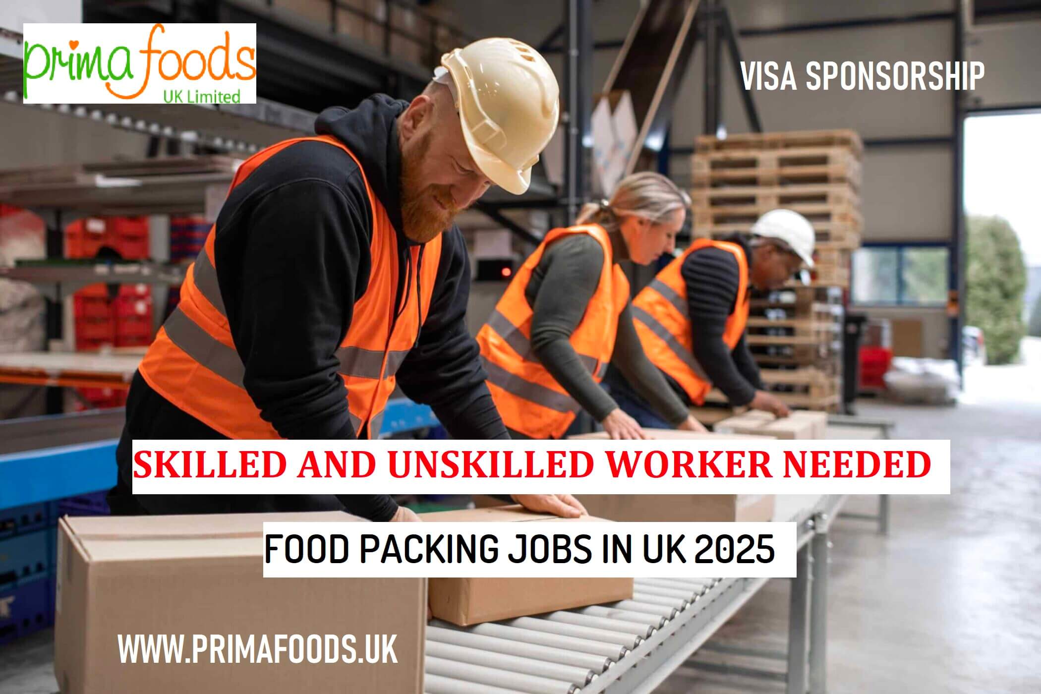 Food Packing Jobs in UK